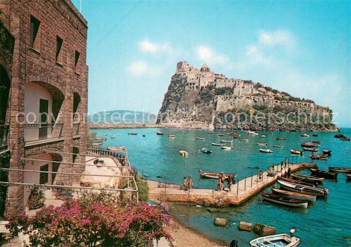 Ischia IT Castello d Aragona Schloss