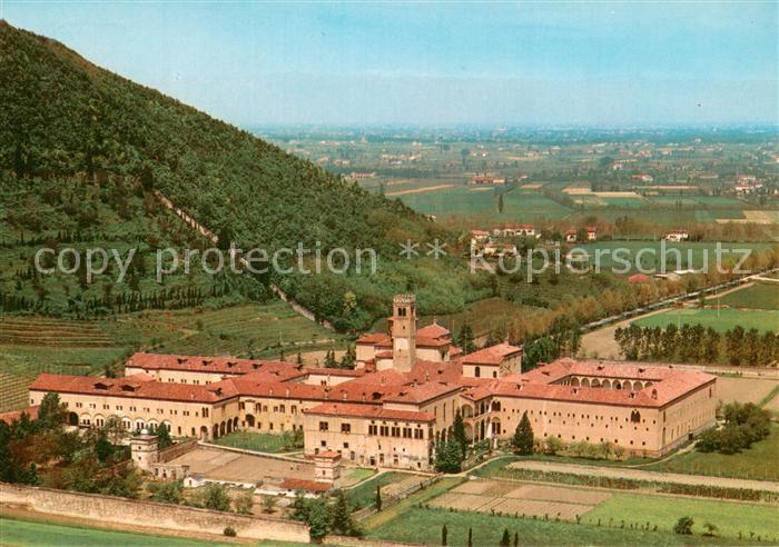 Badia di Praglia IT Veduta generale aerea da sud-est
