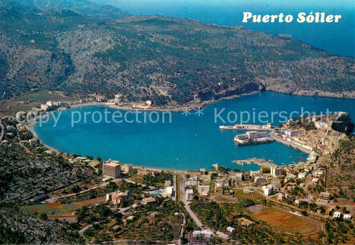 Puerto-Soller Mallorca ES Vista aérea del puerto