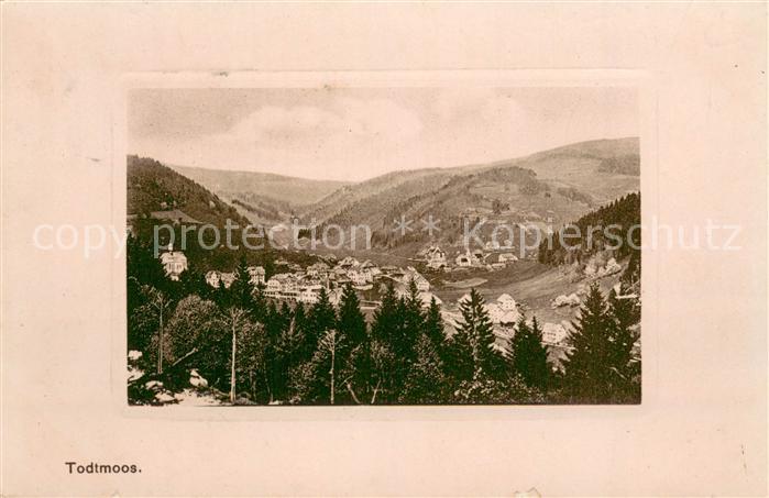 Todtmoos Schwarzwald BW Panorama