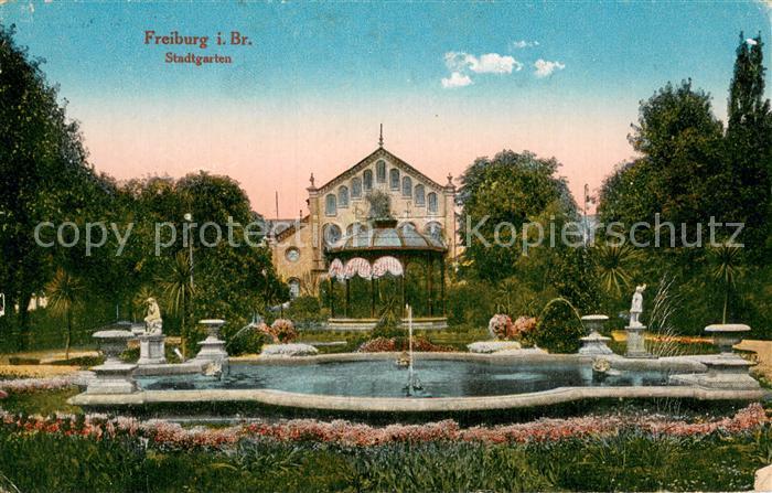 Freiburg Breisgau Stadtgarten