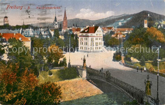 Freiburg Breisgau Friedrichsbruecke