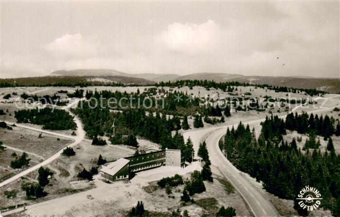 Baiersbronn Schwarzwald Schliffkopfhaus Fliegeraufnahme