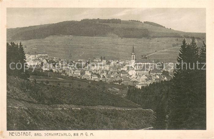 Neustadt Schwarzwald Titisee-Neustadt Panorama