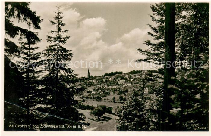St Georgen Schwarzwald Panorama