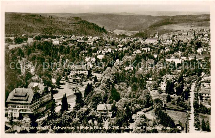 FREUDENSTADT BW Fliegeraufnahme