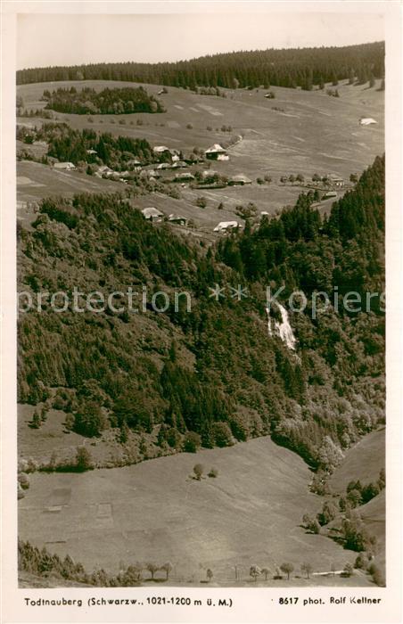 Todtnauberg Schwarzwald BW Fliegeraufnahme