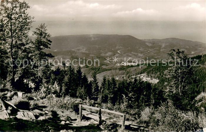 Kniebis Freudenstadt Panorama mit Oppenau