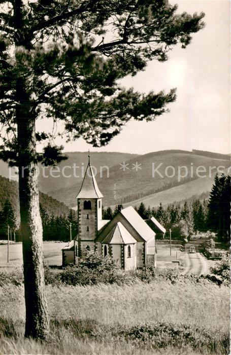 Kniebis Freudenstadt Schwarzwaldkirchlein