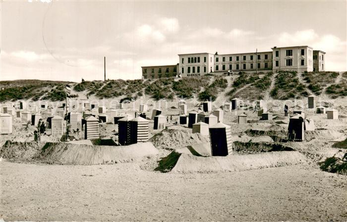 Juist Nordseebad Kurhaus Strand