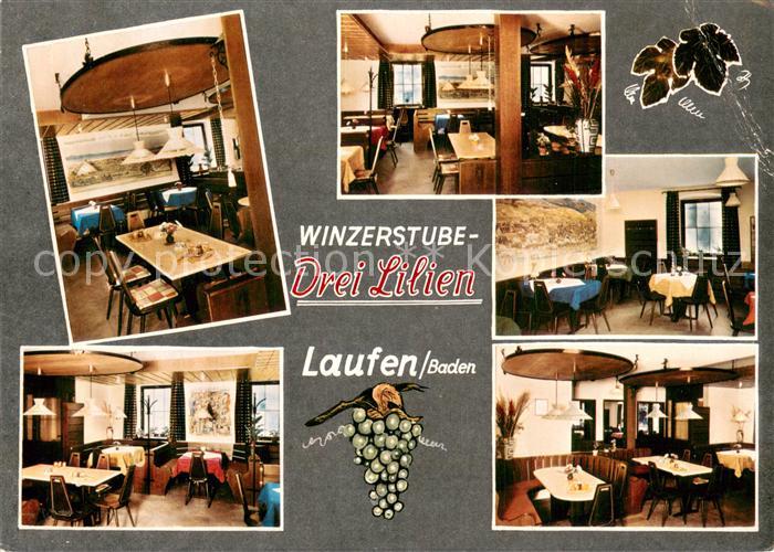 Laufen Sulzburg Winzerstube Drei Lilien Gastraeume