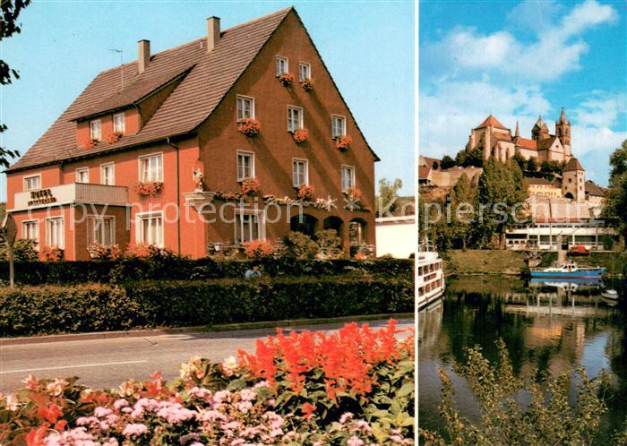 Breisach Rhein Hotel Restaurant Breisacher Hof Rheinpartie mit Muenster