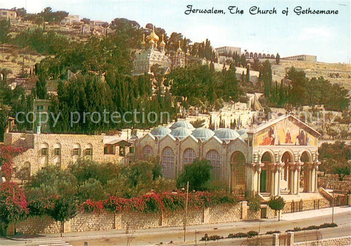 Jerusalem Yerushalayim The Curch of Gethsemane