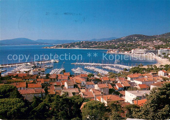 Sainte-Maxime-sur-Mer 83 La ville vue depuis Les Tourelles