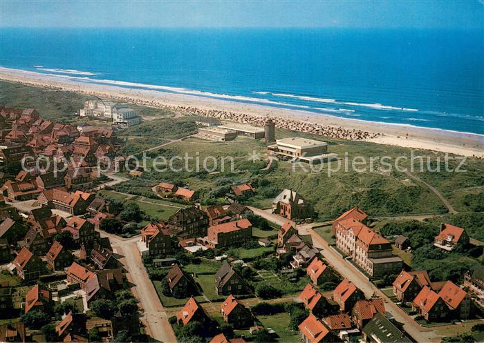 Juist Nordseebad Fliegeraufnahme
