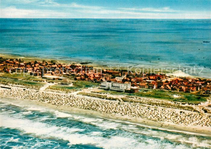 Juist Nordseebad Fliegeraufnahme