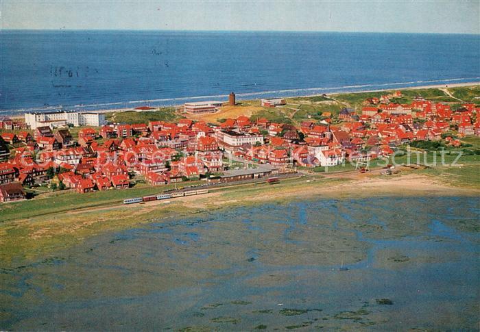 Juist Nordseebad Fliegeraufnahme