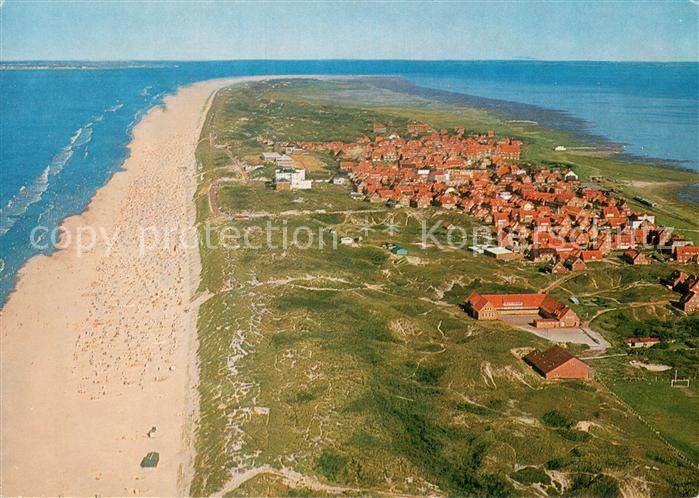 Juist Nordseebad Fliegeraufnahme