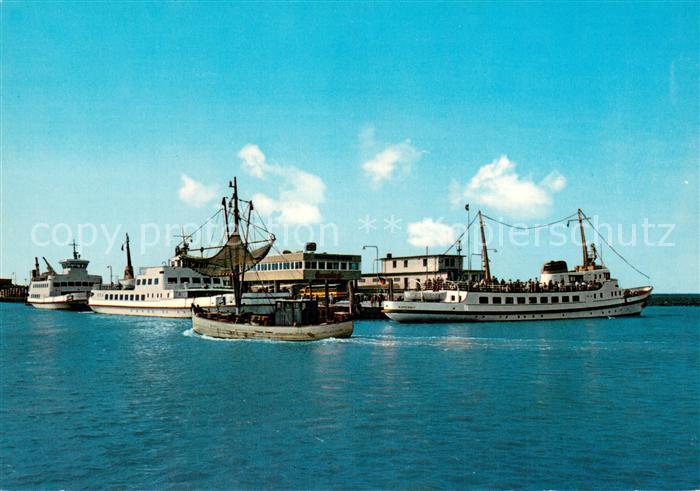 Norddeich  Norden Nordseebad Norddeich Mole Fischerboot Fahrgastschiffe