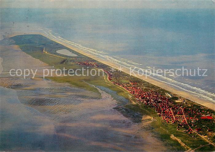 Juist Nordseebad Fliegeraufnahme