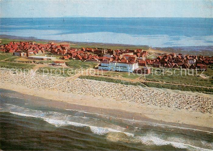 Juist Nordseebad Fliegeraufnahme