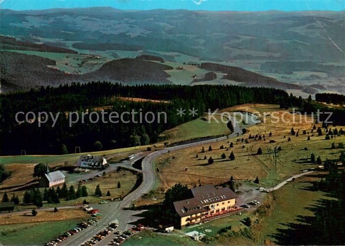 Kandel Breisgau Fliegeraufnahme mit Berghotel Kandel