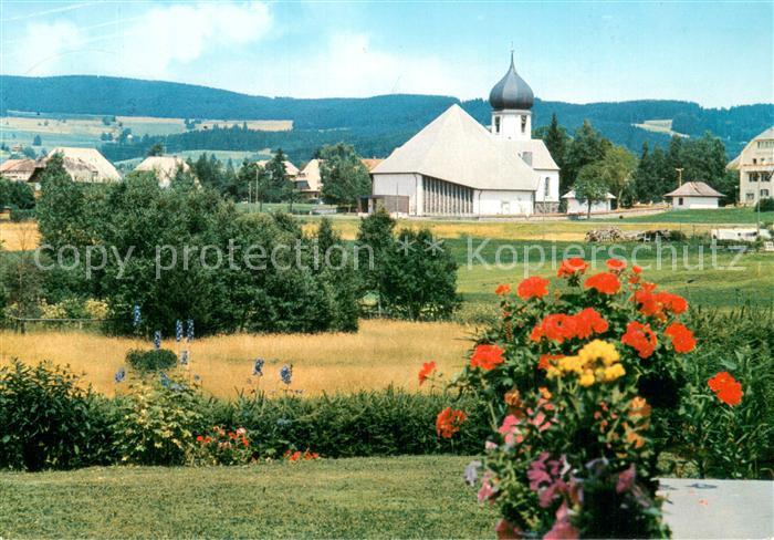 Hinterzarten Breisgau-Hochschwarzwald BW Pfarrkirche Maria in der Zarten