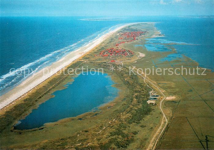 Juist Nordseebad Fliegeraufnahme