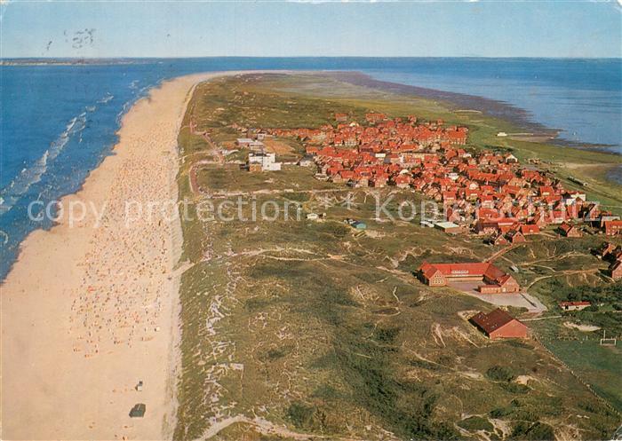 Juist Nordseebad Fliegeraufnahme