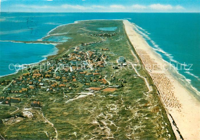 Juist Nordseebad Fliegeraufnahme