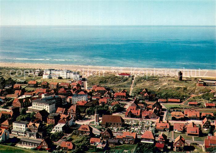 Juist Nordseebad Fliegeraufnahme