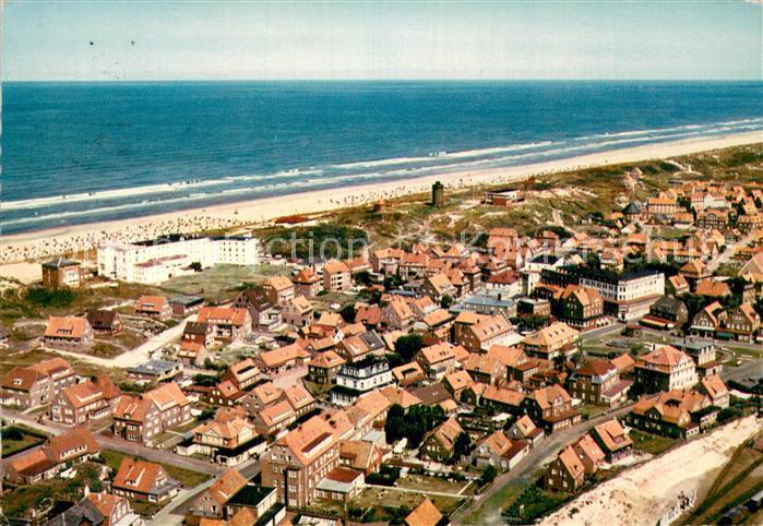 Juist Nordseebad Fliegeraufnahme