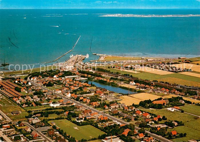 Norden Norddeich Nordseebad Fliegeraufnahme