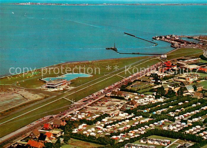 Norden Norddeich Nordseebad Fliegeraufnahme