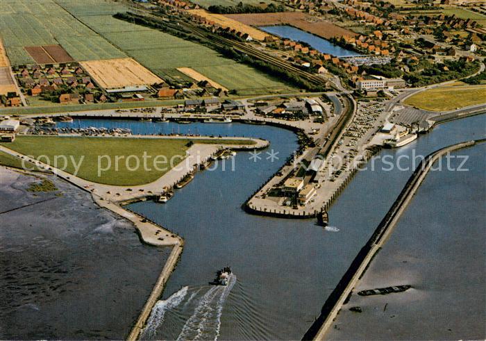 Norddeich Norden Nordseebad Mole Fliegeraufnahme