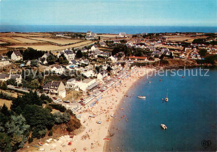 Cancale Plage de Port Mer Vue aerienne d ensemble