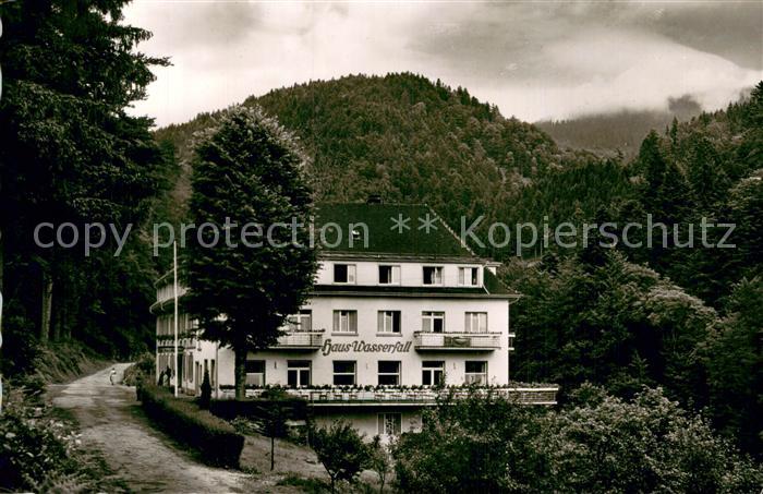 Allerheiligen Oppenau Haus Wasserfall