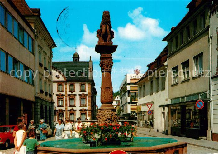 Offenburg Fischmarkt Brunnen