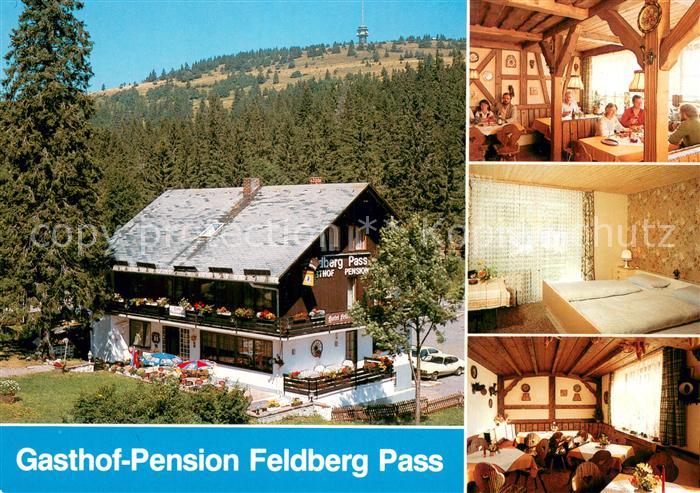 Feldberg 1450m Schwarzwald Gasthof Pension Feldberg Pass