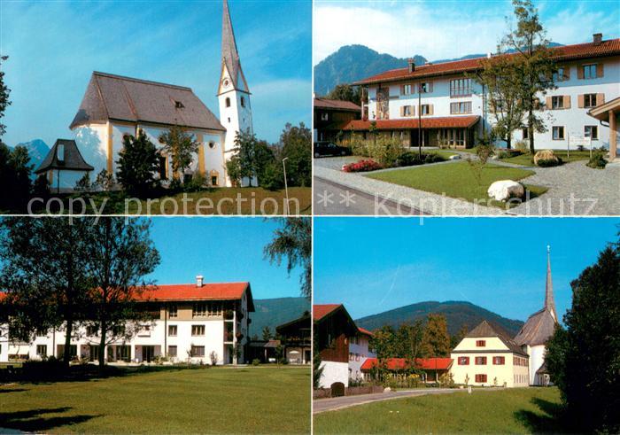 Inzell Traunstein Bayern Schwesternheim St Vincenz Kirche Teilansichten