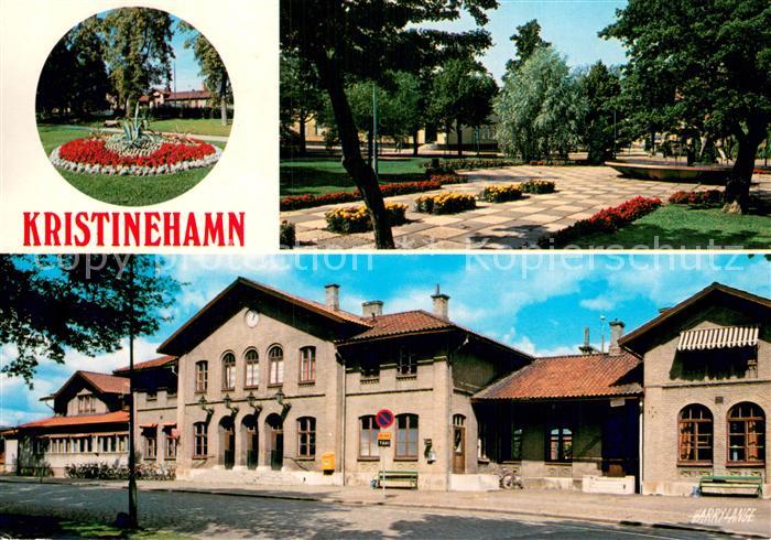 Kristinehamn Sweden Jaernvaegsparken Jaernvaegsstationen