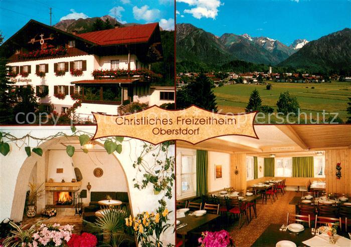 Oberstdorf Christliches Freizeitheim Gastraeume Panorama