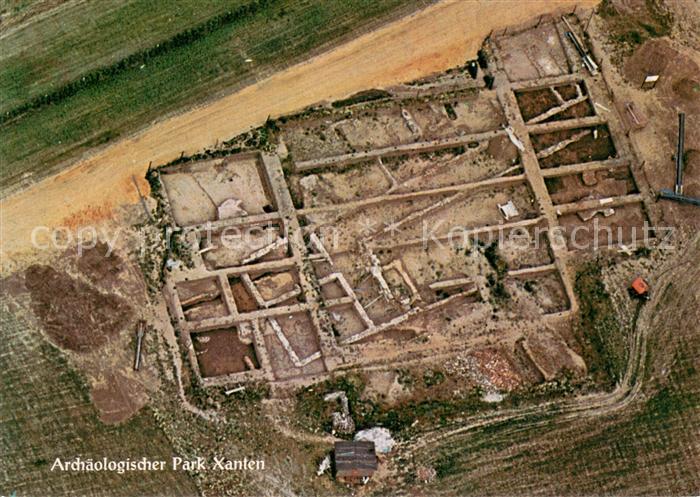 Xanten Archaeologischer Park Xanten Fliegeraufnahme