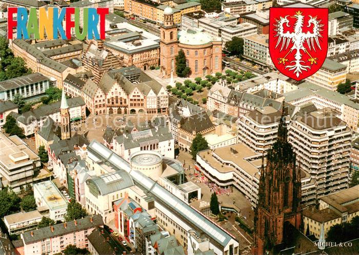 Frankfurt Main Fliegeraufnahme