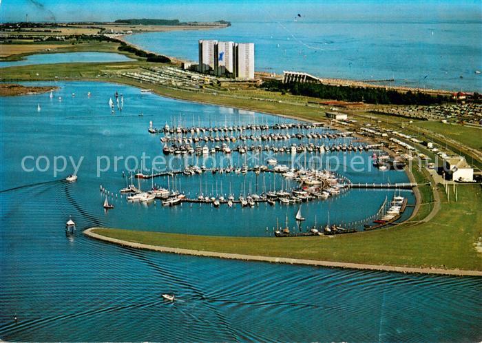 Burg  Fehmarn Burgtiefe Fliegeraufnahme