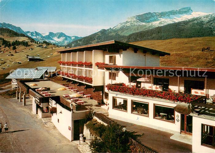 Riezlern Kleinwalsertal Vorarlberg Hotel Terrassencafe Erlebach