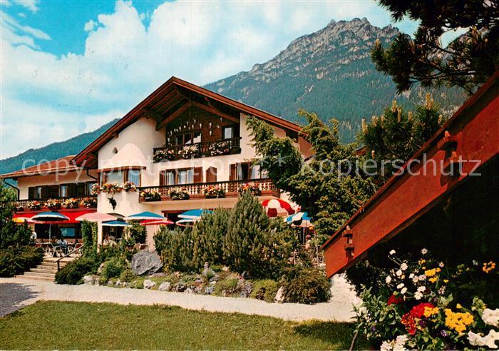 GARMISCH-PARTENKIRCHEN Bayern Hotel Almhuette am Suedhang des Kramers