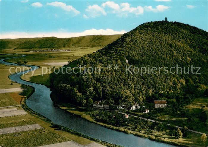 Eschwege Fliegeraufnahme mit Leuchtberg