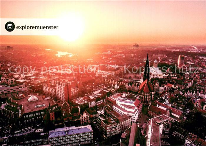 Muenster Westfalen Fliegeraufnahme