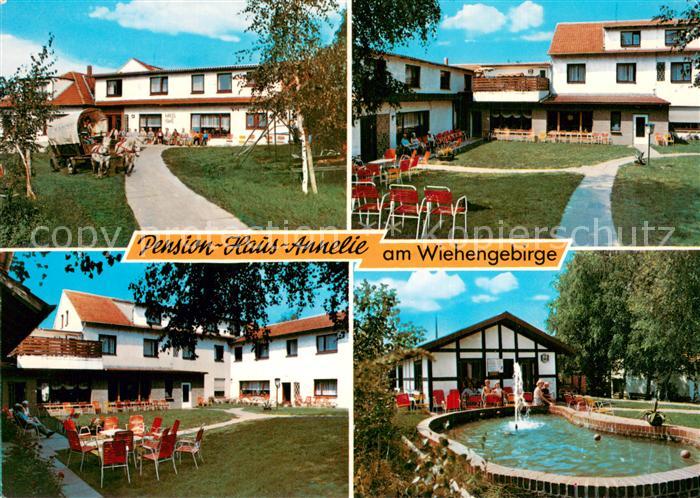Bad Holzhausen Luebbecke Pension Haus Annelie Teilansichten Brunnen